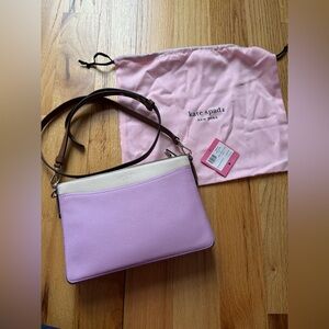 Kate Spade Lilac and Cream Crossbody Bag